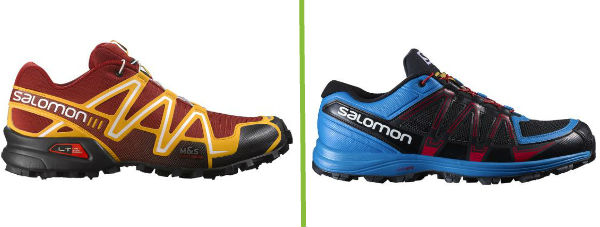 Salmon Speedcross 3 v Salomon Fellraiser Cushioning comparison