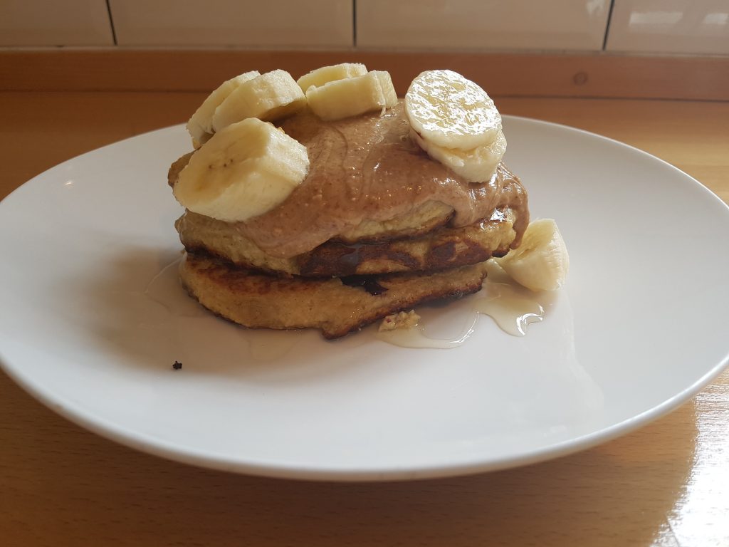 Energy Pancakes with Protein Powder